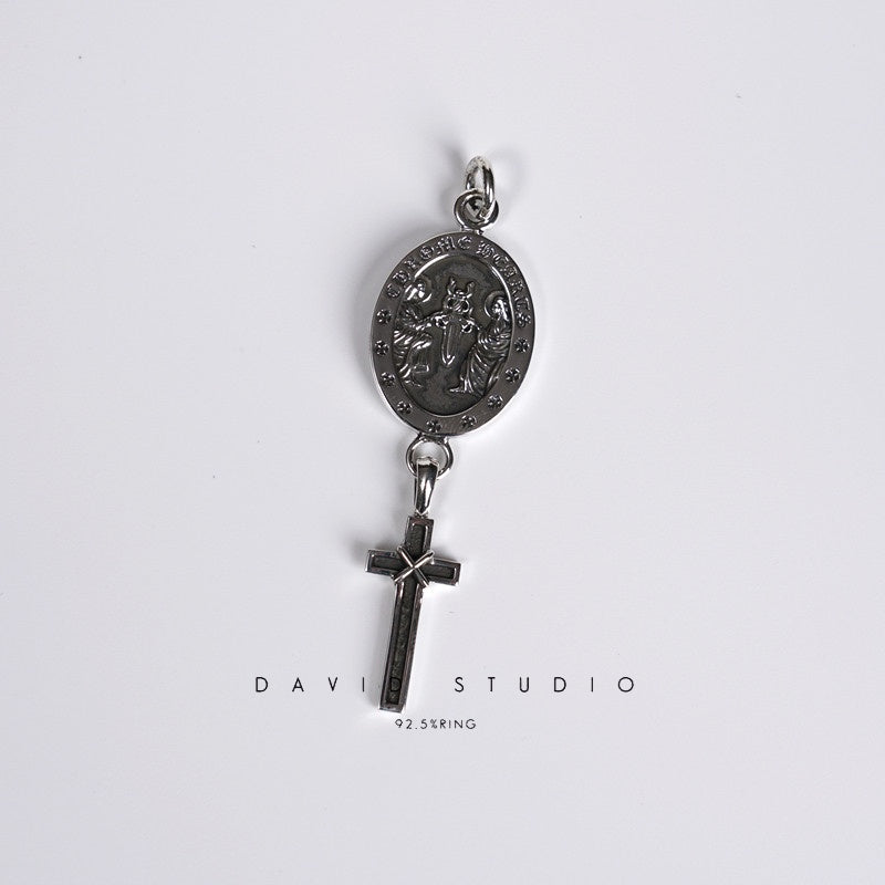 ANGEL MEDALLION MAPPLETHORPE CHARM