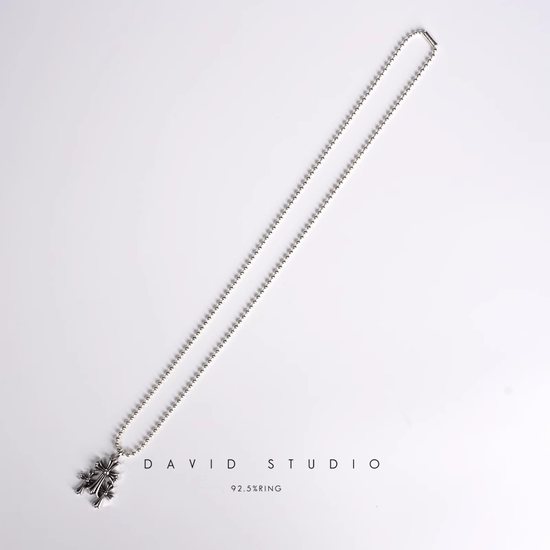 CEMETERY CUT OUT PENDANT – BALL CHAIN
