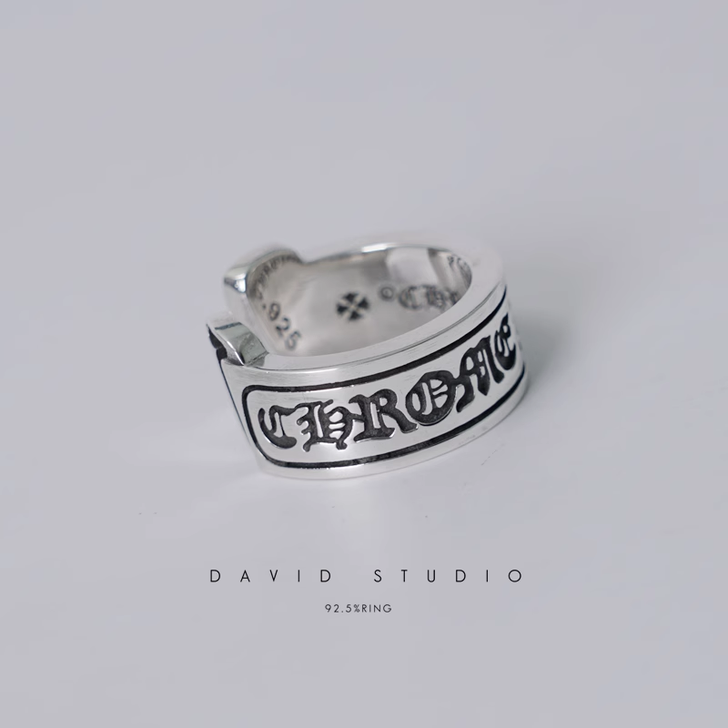 SCROLL LABEL RING