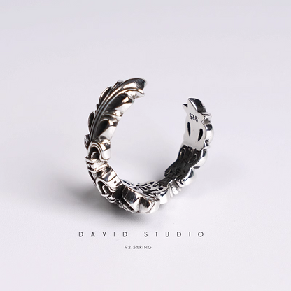 FILIGREE CROSS RING