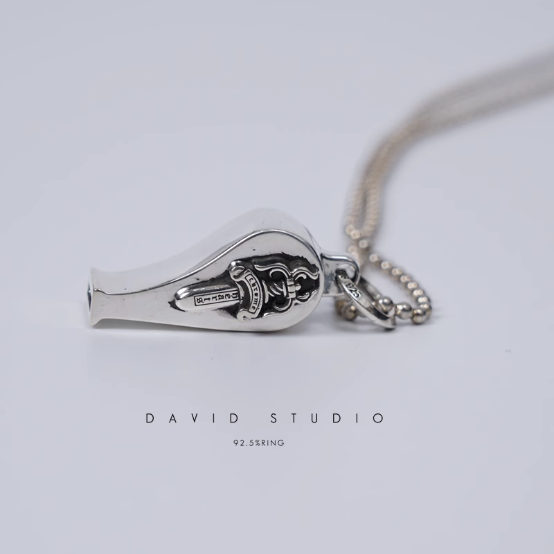 DAGGER WHISTLE PENDANT – BALL CHAIN