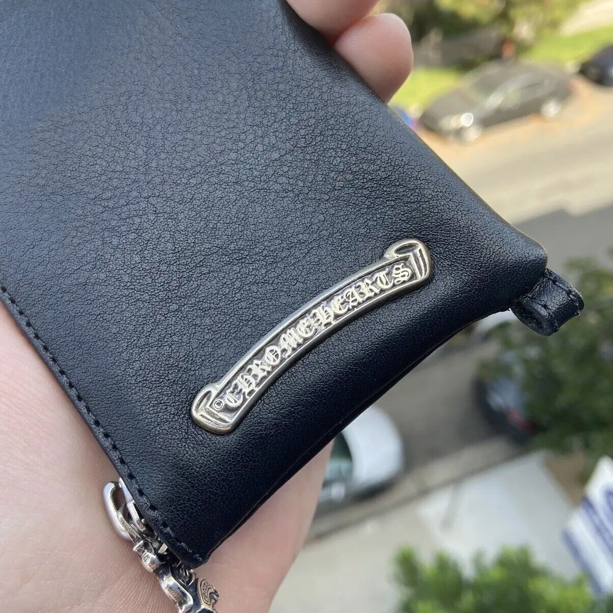 DOUBLE DAGGER ZIP CROSS WALLET