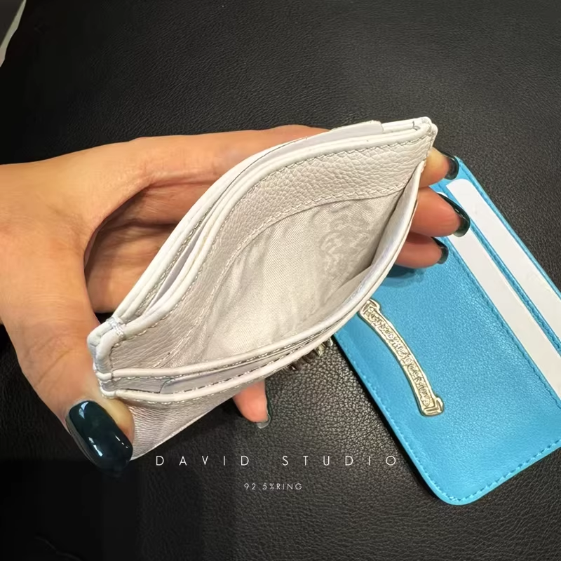 WHITE & BLUE SMALL DAGGER CARD HOLDER