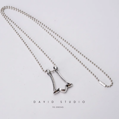 RING CATCH PENDANT – BALL CHAIN