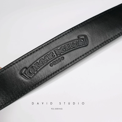 CROSS COWHIDE LEATHER BELT