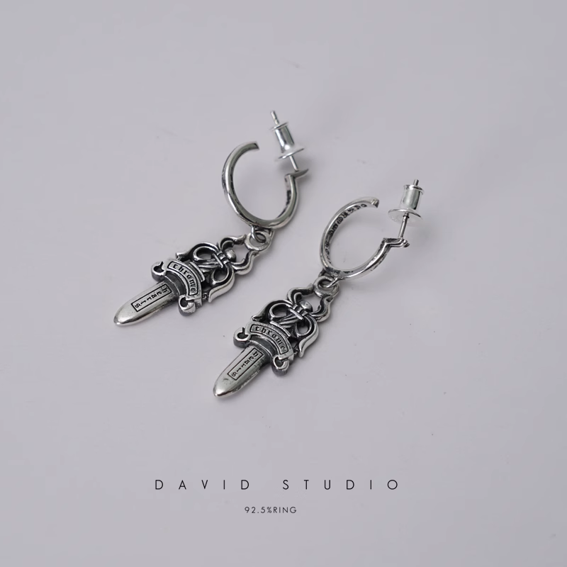 DAGGER HOOP EARRINGS