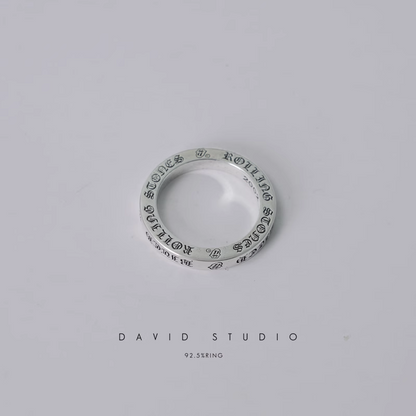 3MM THE ROLLING STONES B*TCH SPACER RING