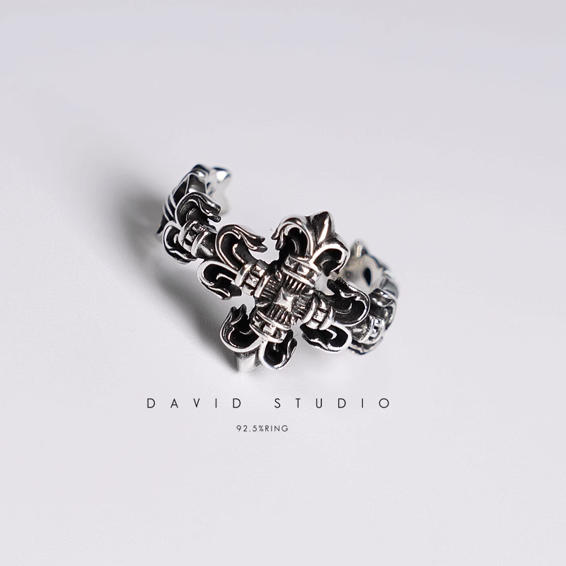 FILIGREE CROSS RING