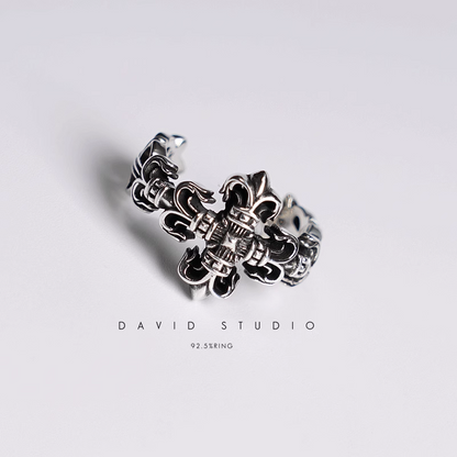 FILIGREE CROSS RING