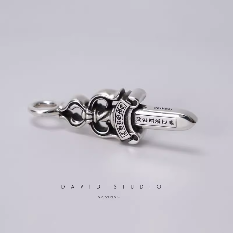 DOUBLE DAGGER PENDANT