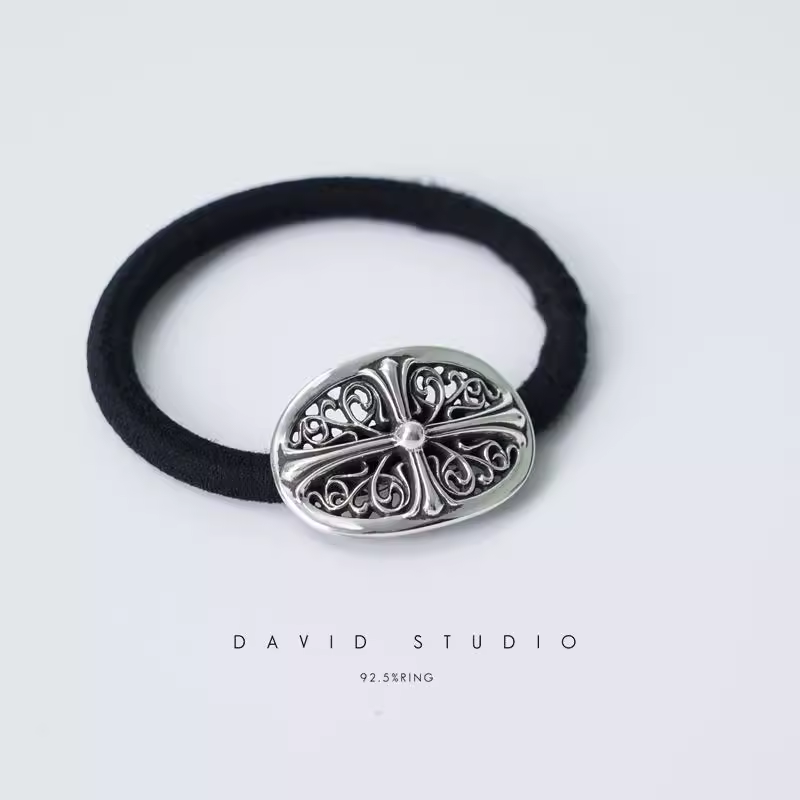 Chrome Hearts TINY Floral Hair Tie