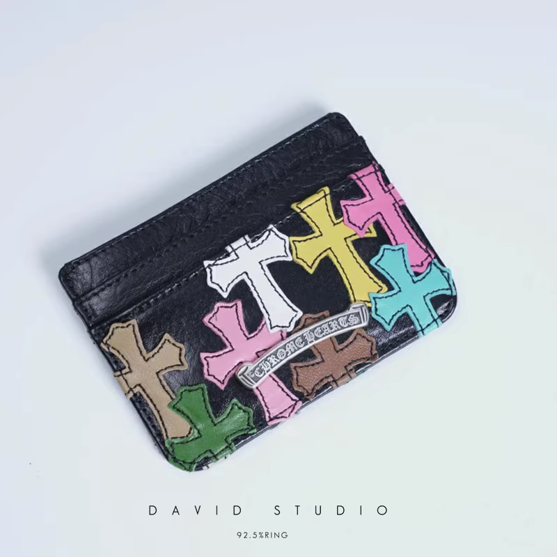 MULTI COLOR CROSS CARD HOLDER