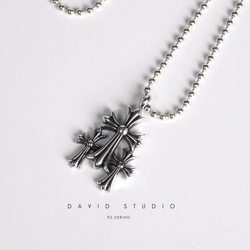 CEMETERY CUT OUT PENDANT – BALL CHAIN