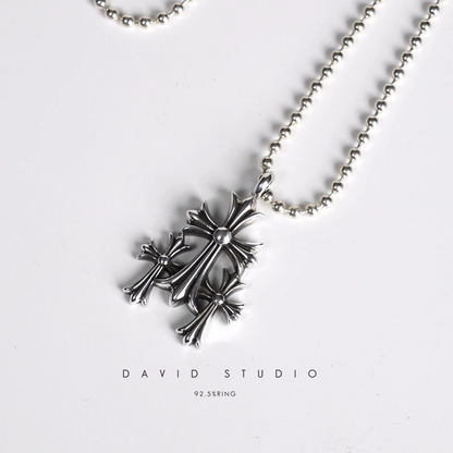 CEMETERY CUT OUT PENDANT – BALL CHAIN
