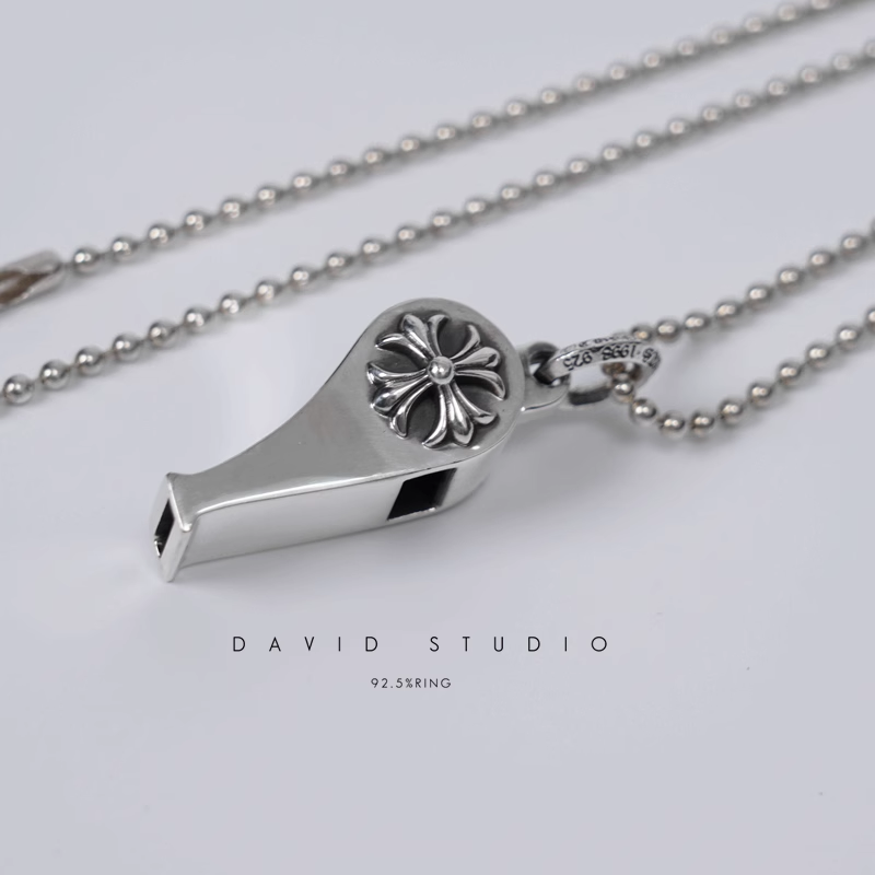 CH PLUS WHISTLE PENDANT – BALL CHAIN