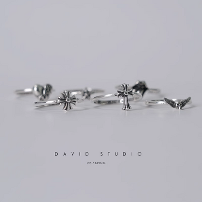 MS.CH PLUS/CROSS/FOTI MAHALI/STAR/TONGUE/HEART RING