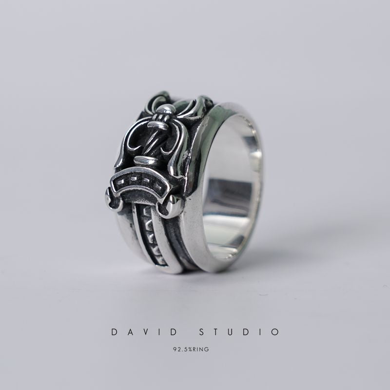 CHROME HEARTS DAGGER RING
