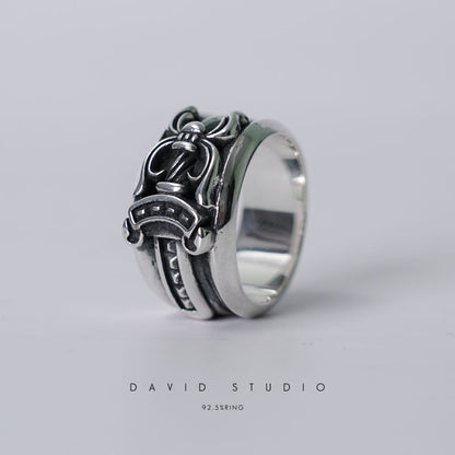 CHROME HEARTS DAGGER RING