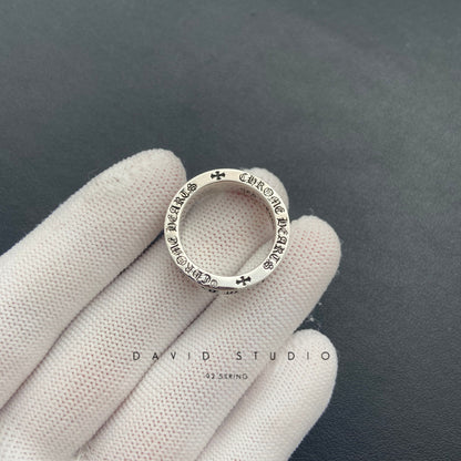 6MM FOREVER RING WITH MOISSANITE– SPACER