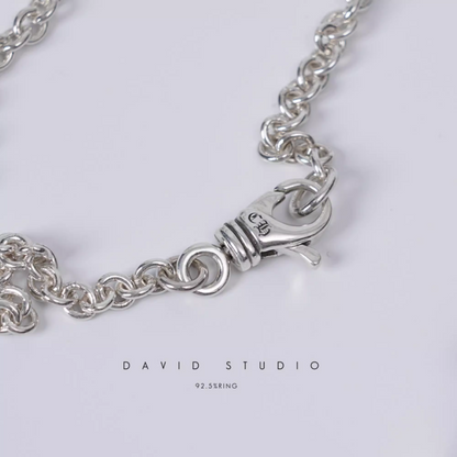 LARGE FOTI SKIPPY PENDANT – ROLL CHAIN