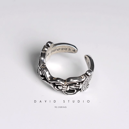 DOUBLE DAGGER RING