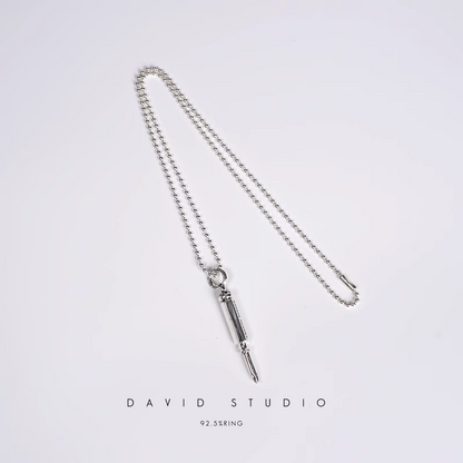 CH PLUS SCREW PENDANT – BALL CHAIN