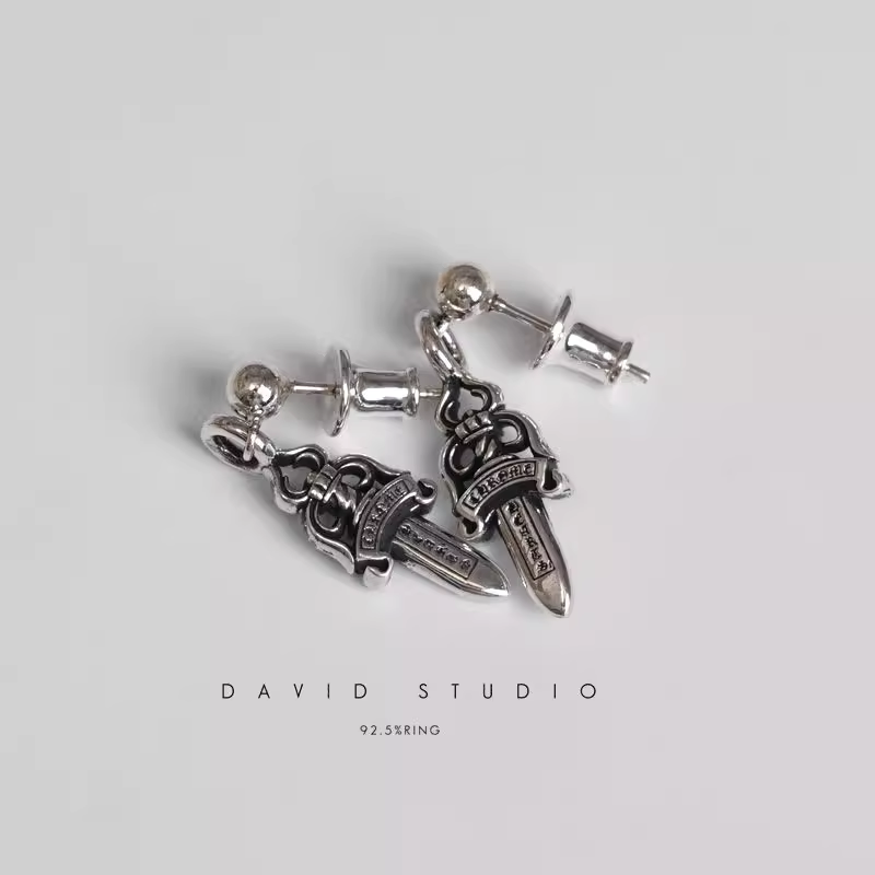 DAGGER DROP EARRING