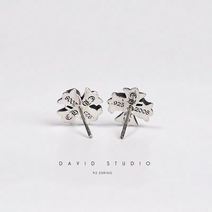 CH LOGO PLUS STUD EARRINGS