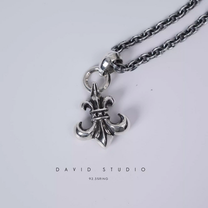 BS FLEUR PENDANT WITH BAIL – PAPER CHAIN