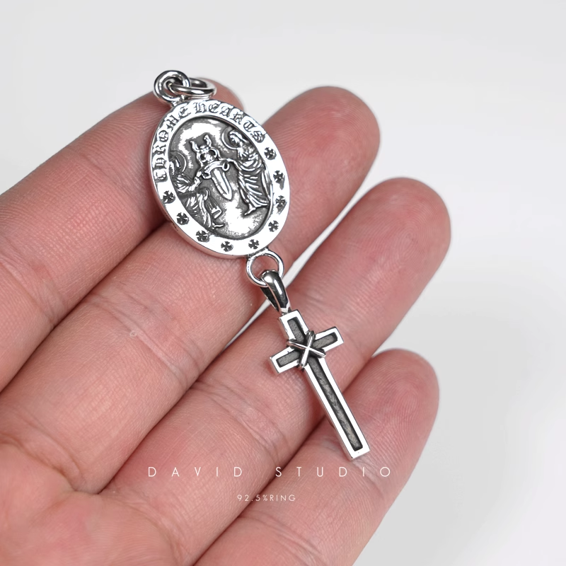 ANGEL MEDALLION MAPPLETHORPE CHARM