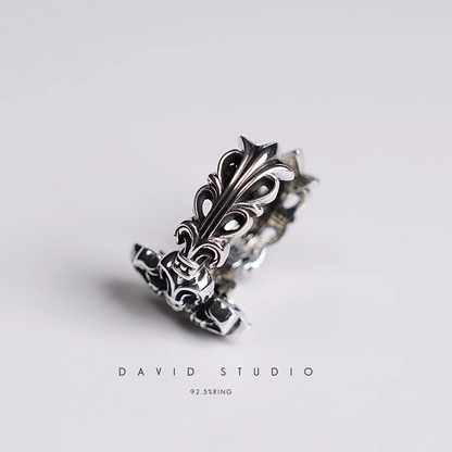 FILIGREE CROSS RING