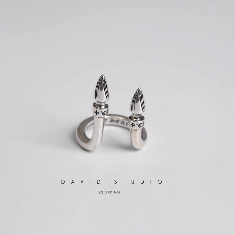 DOUBLE SPIKE RING