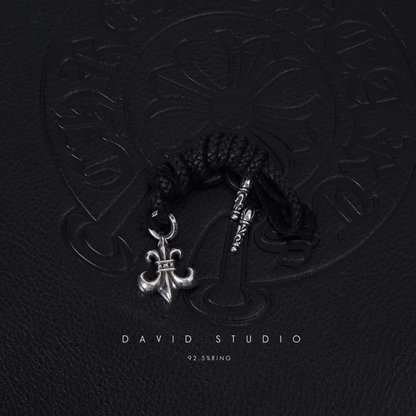 BS FLEUR CHARM – LEATHER BRAID