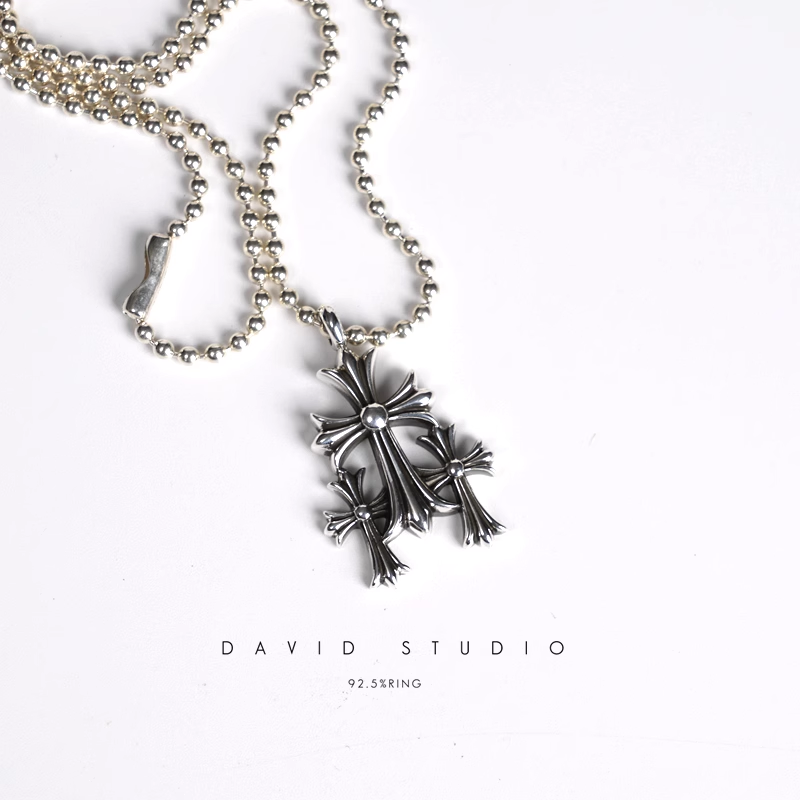CEMETERY CUT OUT PENDANT – BALL CHAIN