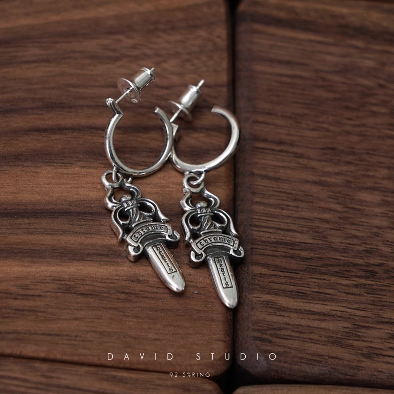 DAGGER HOOP EARRINGS