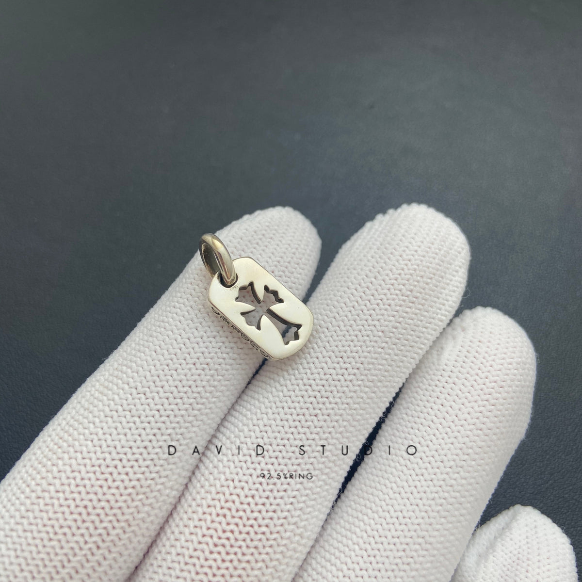 CROSS DOG TAG PENDANT