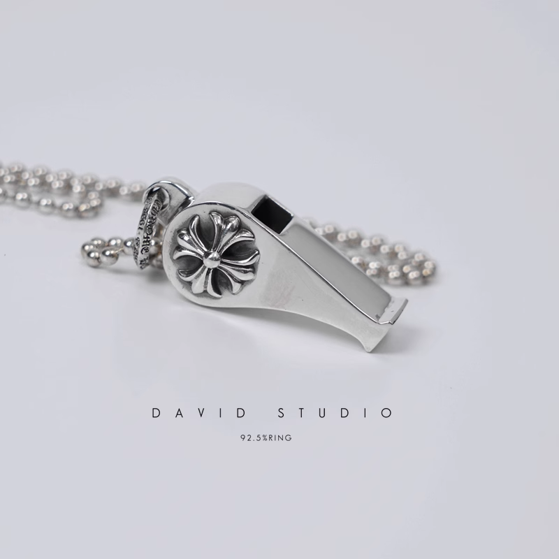 CH PLUS WHISTLE PENDANT – BALL CHAIN