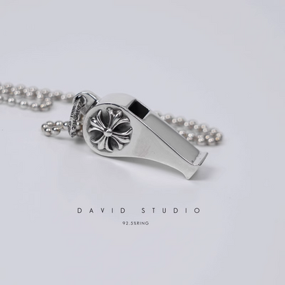 CH PLUS WHISTLE PENDANT – BALL CHAIN