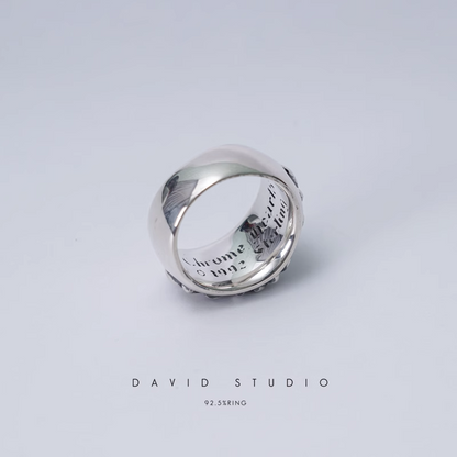 FLORAL CROSS RING