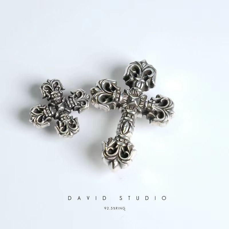 Chrome Hearts Filigree Cross Rivet Button | Shop | David Studio – David ...