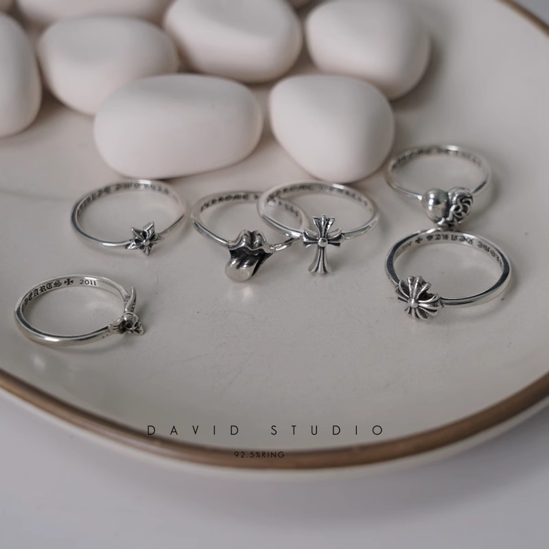 MS.CH PLUS/CROSS/FOTI MAHALI/STAR/TONGUE/HEART RING