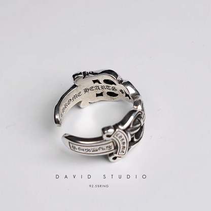 DOUBLE DAGGER RING