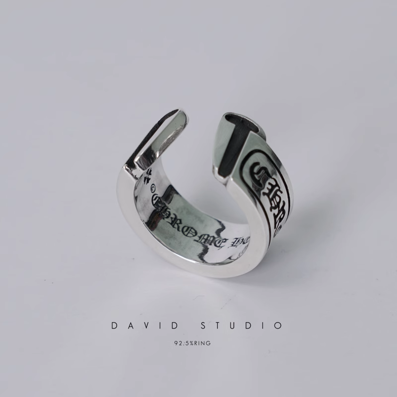 SCROLL LABEL RING
