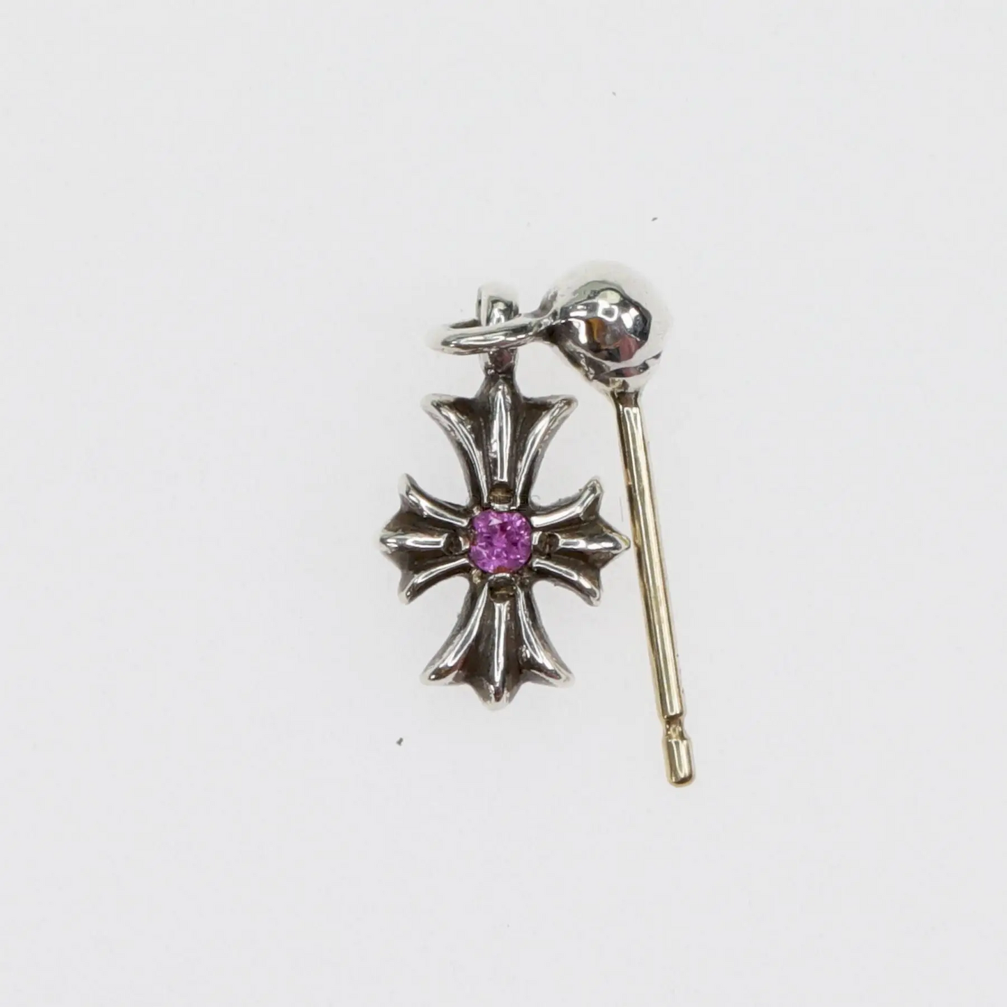 TINY E CH PLUS DROP EARRINGS WITH DIAMONDS