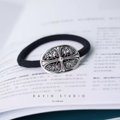Chrome Hearts TINY Floral Hair Tie