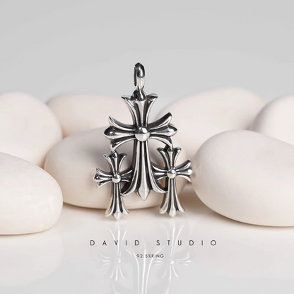 CEMETERY CUT OUT PENDANT