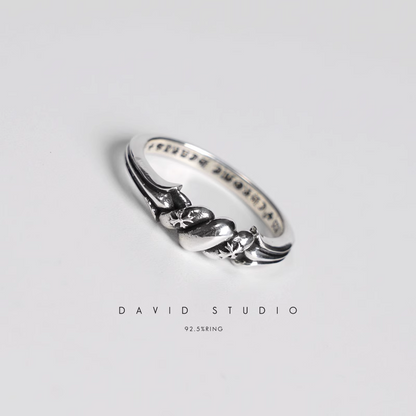 CHROME HEARTS EXTRA FANCY TAIL RING