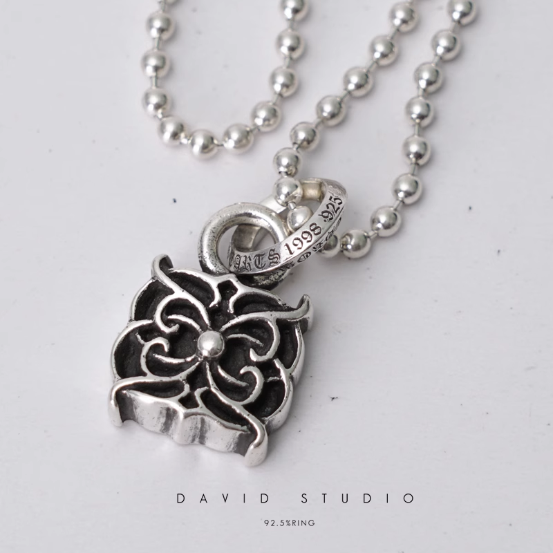 ETERNITY VINE PENDANT – BALL CHAIN