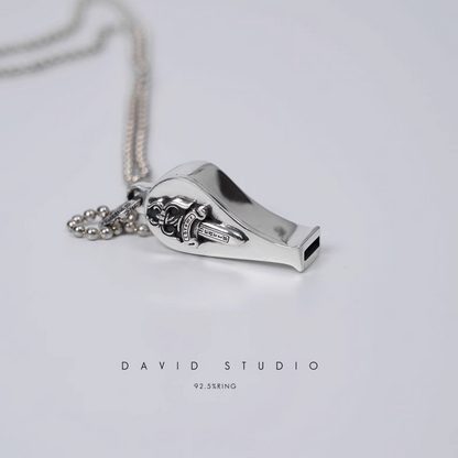 DAGGER WHISTLE PENDANT – BALL CHAIN