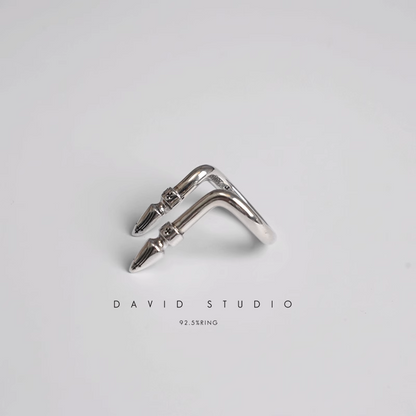DOUBLE SPIKE RING